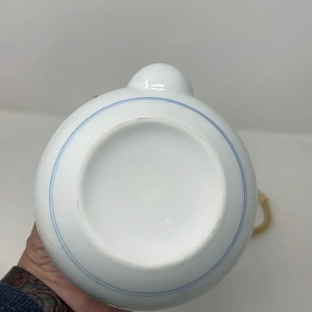 Vintage 80’s Japanese porcelain Dobin kyusu sake/tea set